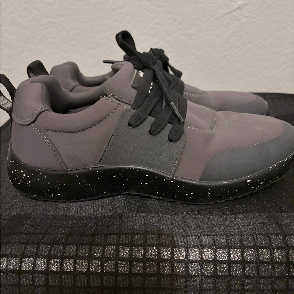 Snibbs Deep Purple and Gray Women's Sneakers